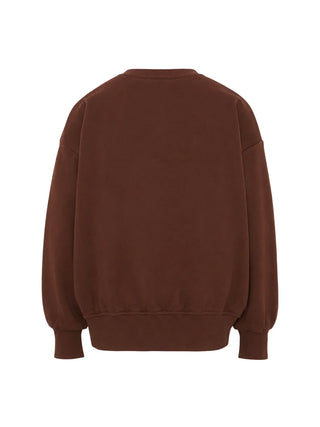 over fit sweatshirt F6BKJUSW016 408 BARROW KIDS