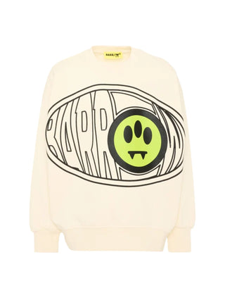 over fit sweatshirt F6BKJUSW037 013 BARROW KIDS 
