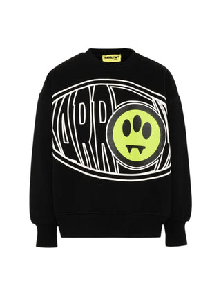 over fit sweatshirt F6BKJUSW037 110 BARROW KIDS 