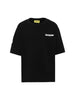 Barrow T-shirt unisex bambino manica corta con logo oversize nero