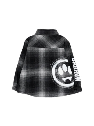 flanel shirt F6BKNBSI181 110 BARROW KIDS