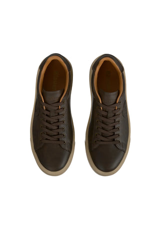 Blauer sneakers uomo Buck in ecopelle marrone F6BUCK13NUB BROWN BLAUER 