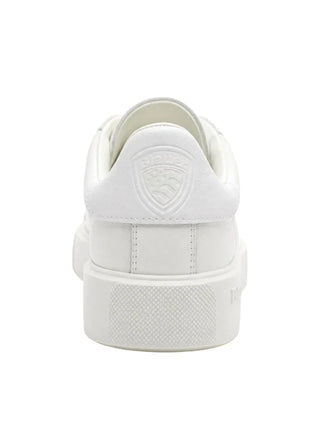Blauer sneakers uomo Buck in pelle bianco F6BUCK14LEA WHITE BLAUER