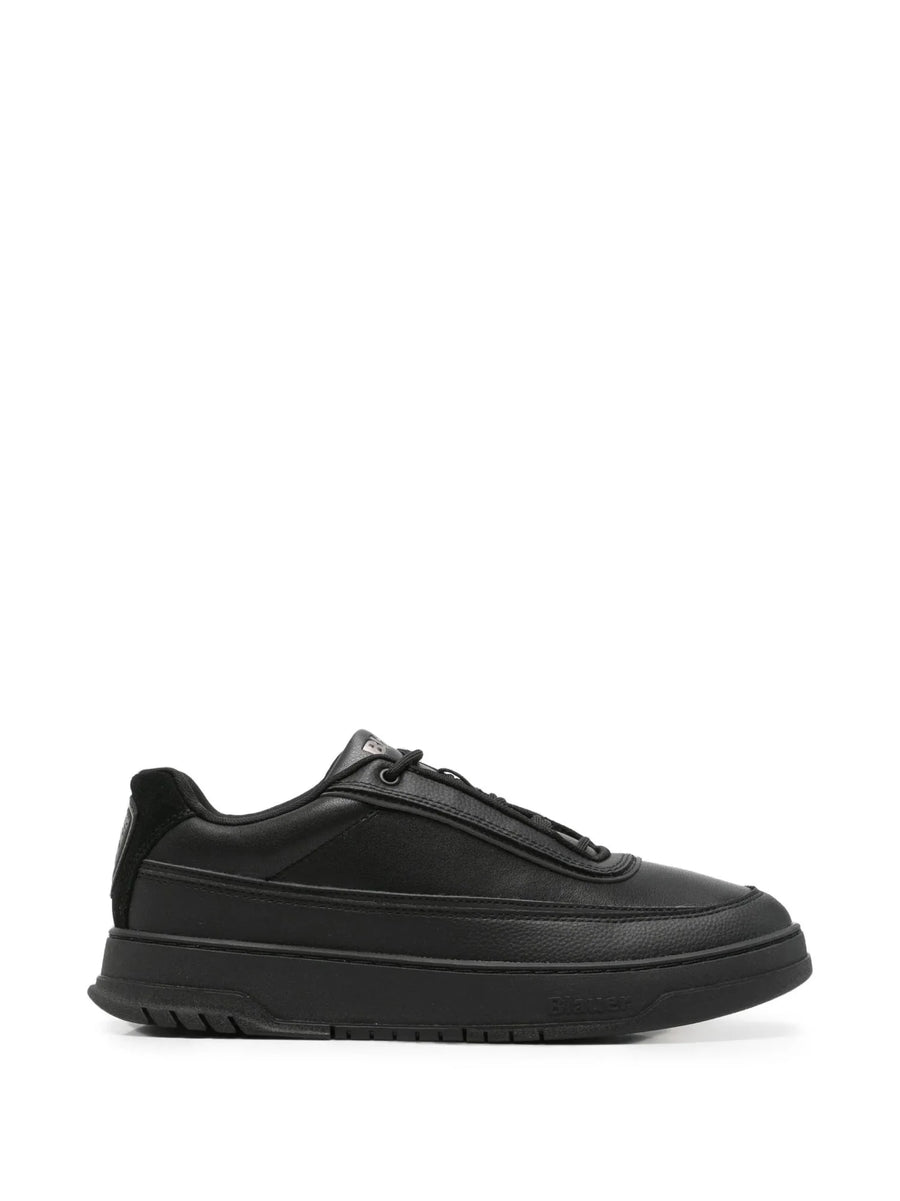 Blauer sneakers uomo Byram in pelle nero