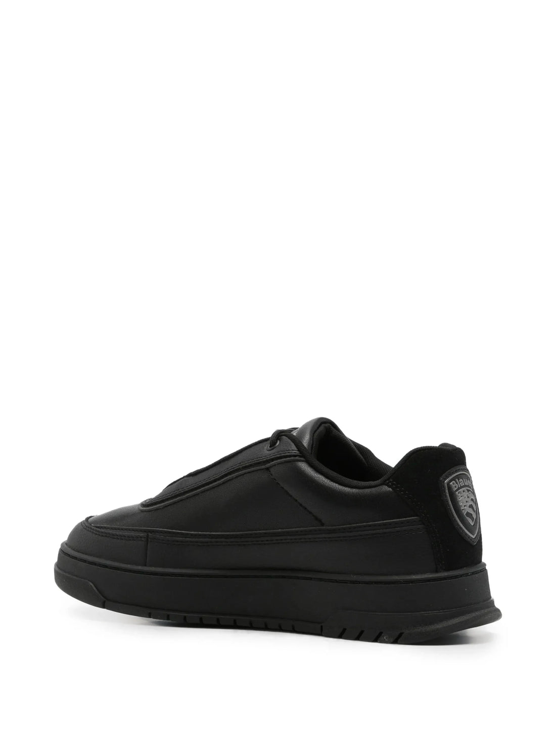 Blauer sneakers uomo Byram in pelle nero