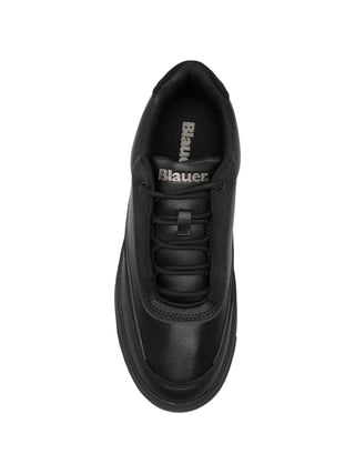 Blauer sneakers uomo Byram in pelle nero F6BYRAM12LEA BLACK BLAUER