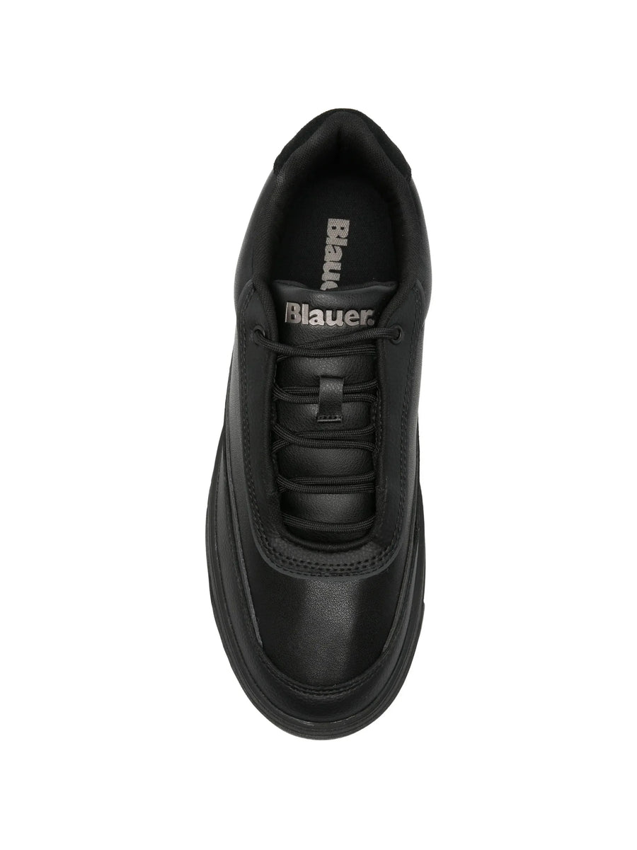 Blauer sneakers uomo Byram in pelle nero