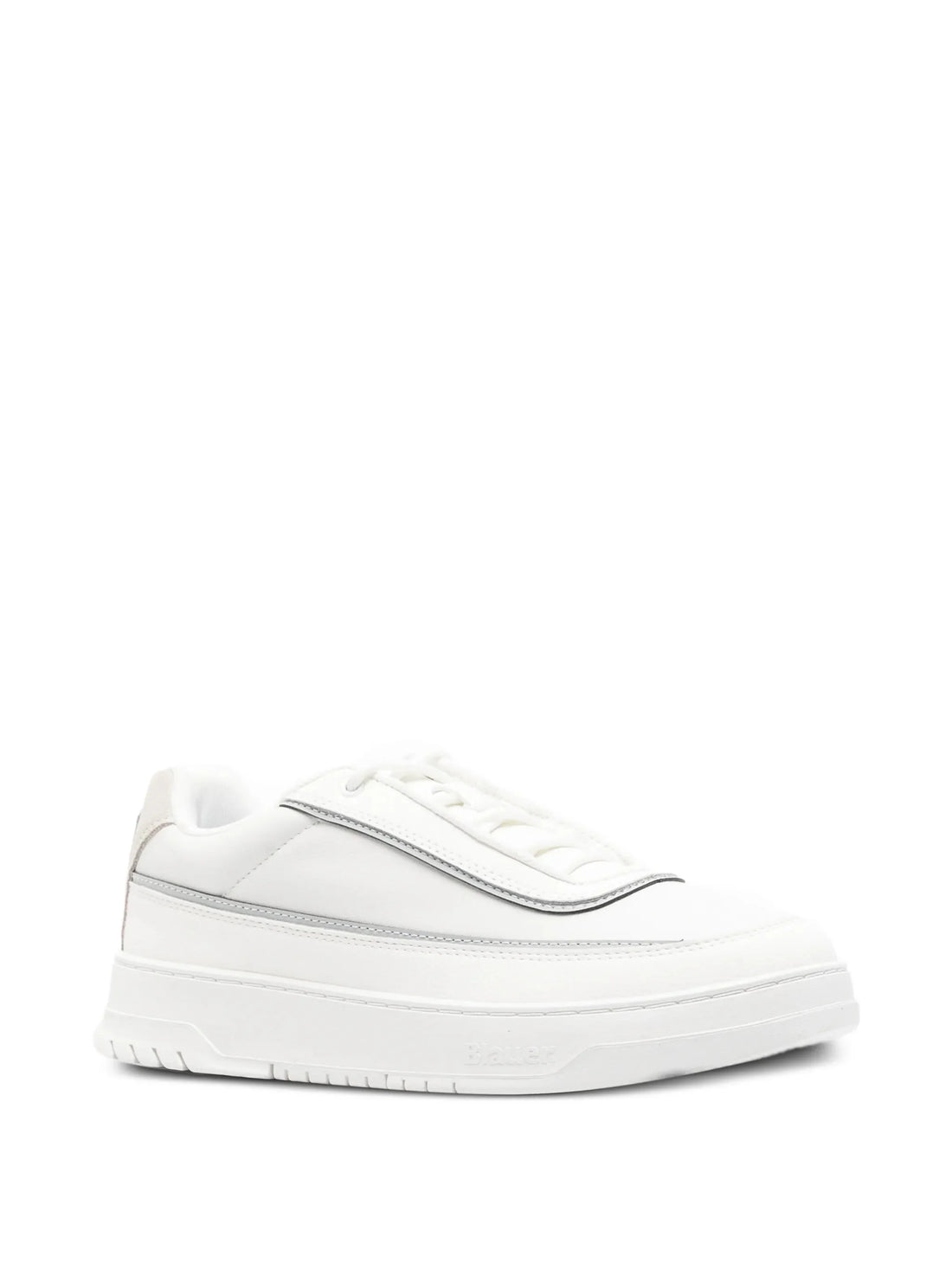 Blauer sneakers uomo Byram in pelle bianco