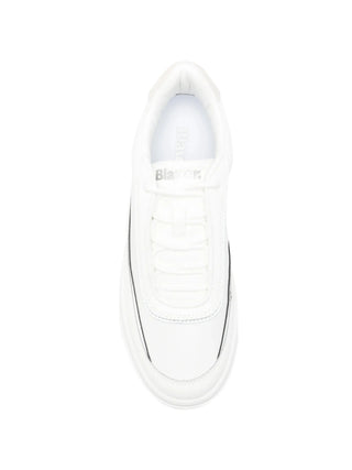 Blauer sneakers uomo Byram in pelle bianco F6BYRAM12LEA WHITE BLAUER 