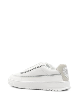 Blauer sneakers uomo Byram in pelle bianco F6BYRAM12LEA WHITE BLAUER