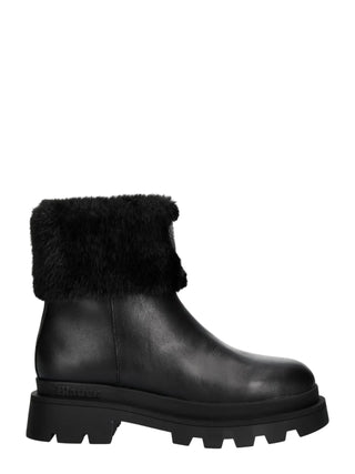 Blauer stivaletti donna Kimmel in pelle con ecopelliccia nero F6KIMMEL10NAP BLACK BLAUER 