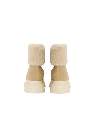 Blauer stivali donna Kimmel in suede con ecopelliccia beige F6KIMMEL10SUE BEIGE BLAUER 