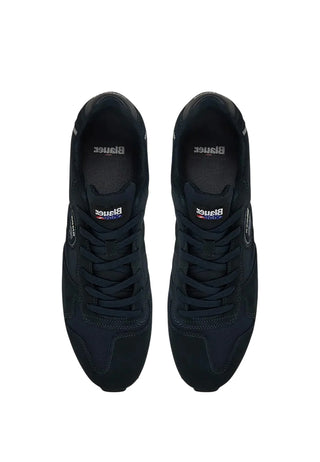 Blauer sneakers uomo Queens in suede e tessuto blu F6QUEENS05MES NAVY BLAUER