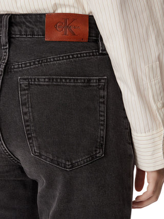 high rise straight LV047F708G Q2L Calvin Klein