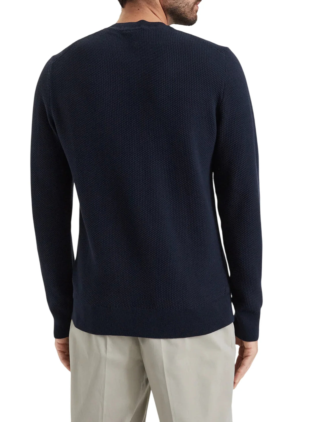 Calvin Klein maglia uomo in cotone operato blu