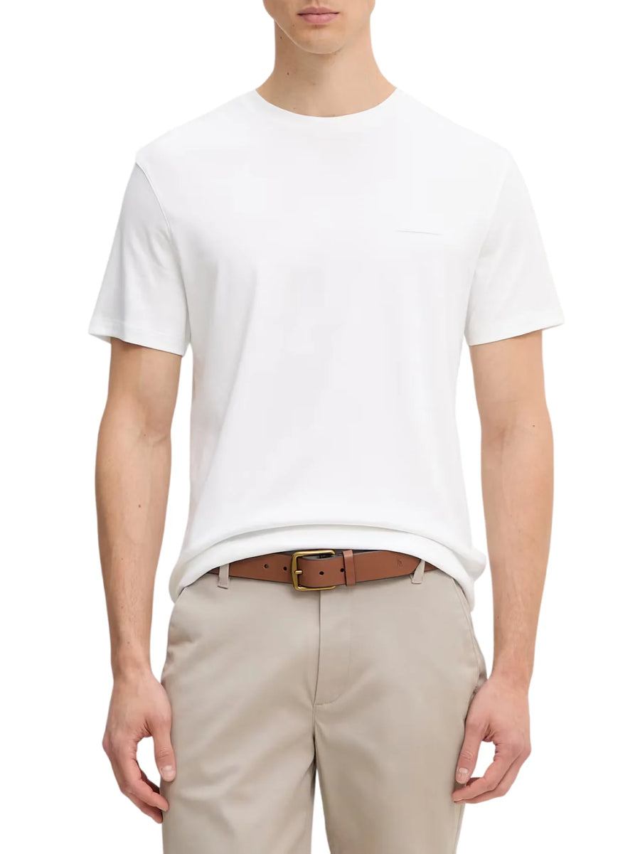 Calvin Klein T-shirt uomo manica corta in cotone bianco