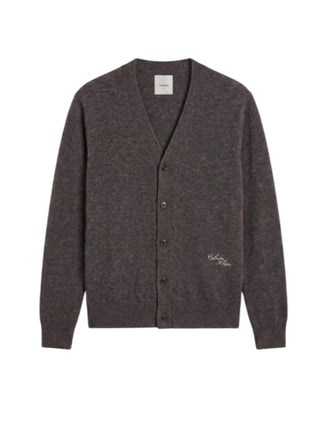 Calvin Klein cardigan uomo misto lana grigio melange LV04LH325G P7I Calvin Klein 