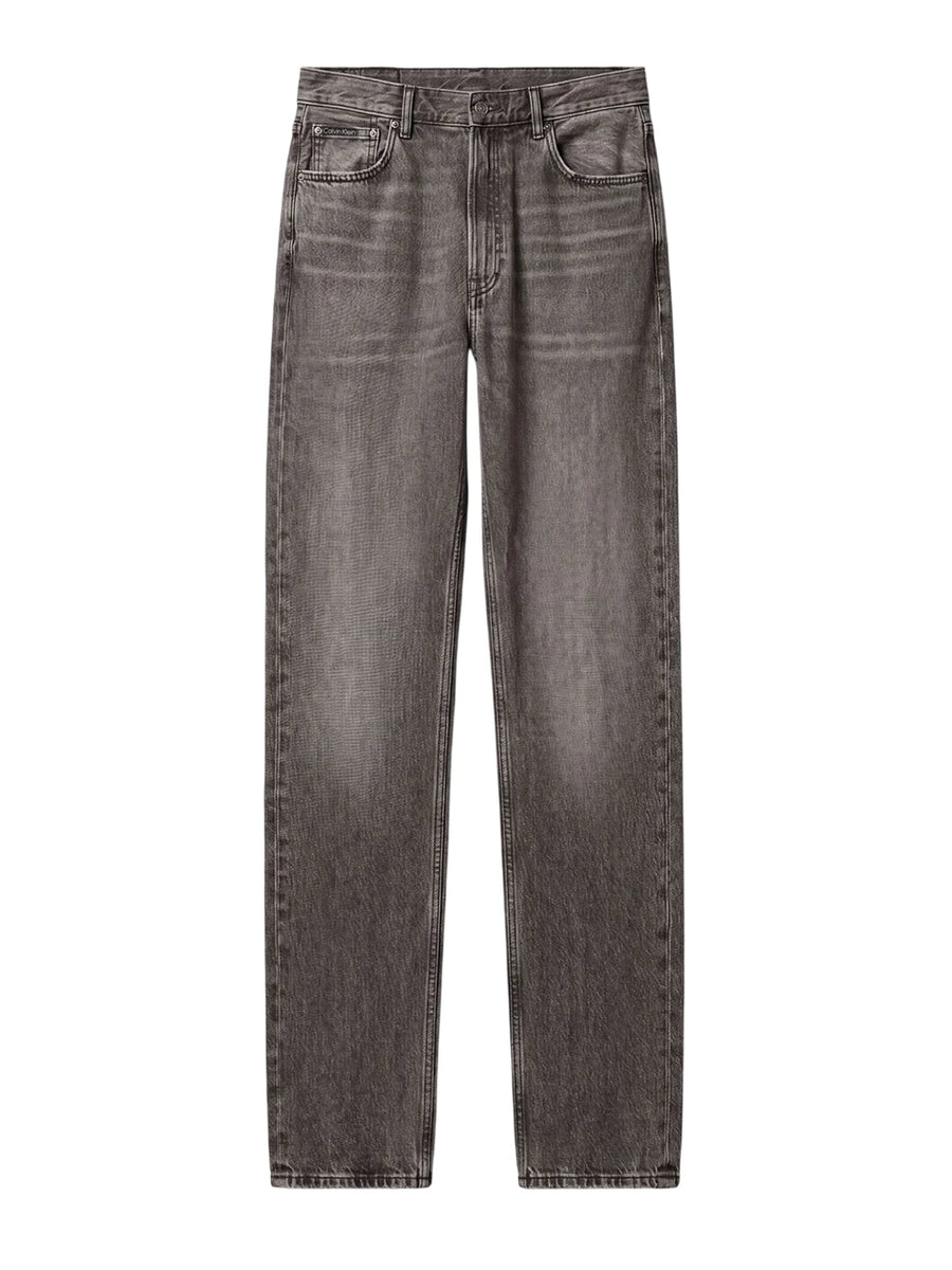 Calvin Klein Jeans jeans uomo tapered in denim grigio