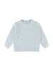 Calvin Klein Jeans felpa neonato con logo celeste