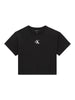Calvin Klein Jeans T-shirt manica corta bambina nero