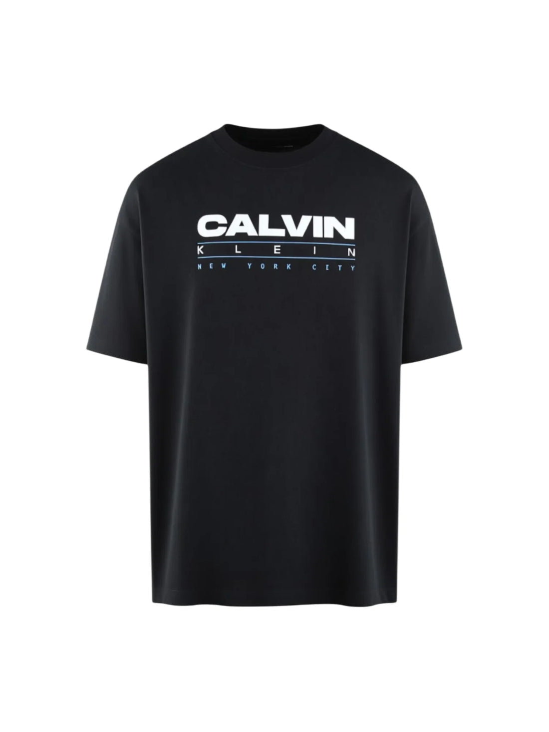 Calvin Klein Jeans T-shirt manica corta bambino stampa logo nero