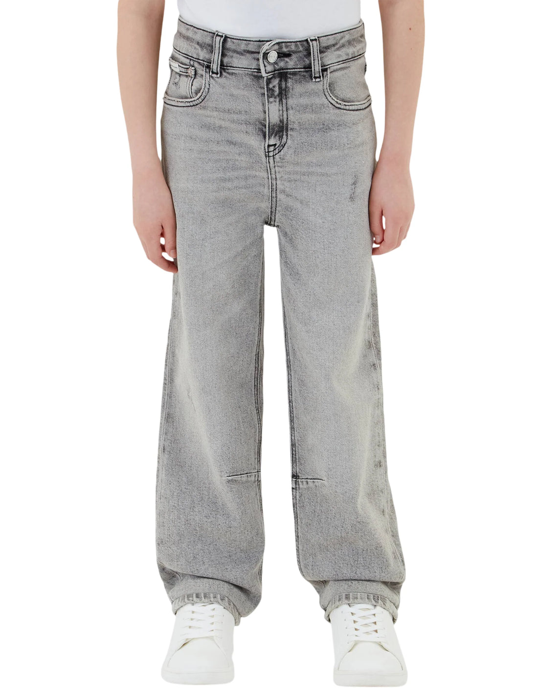 Calvin Klein Jeans jeans bambino Barrel lavaggio grigio