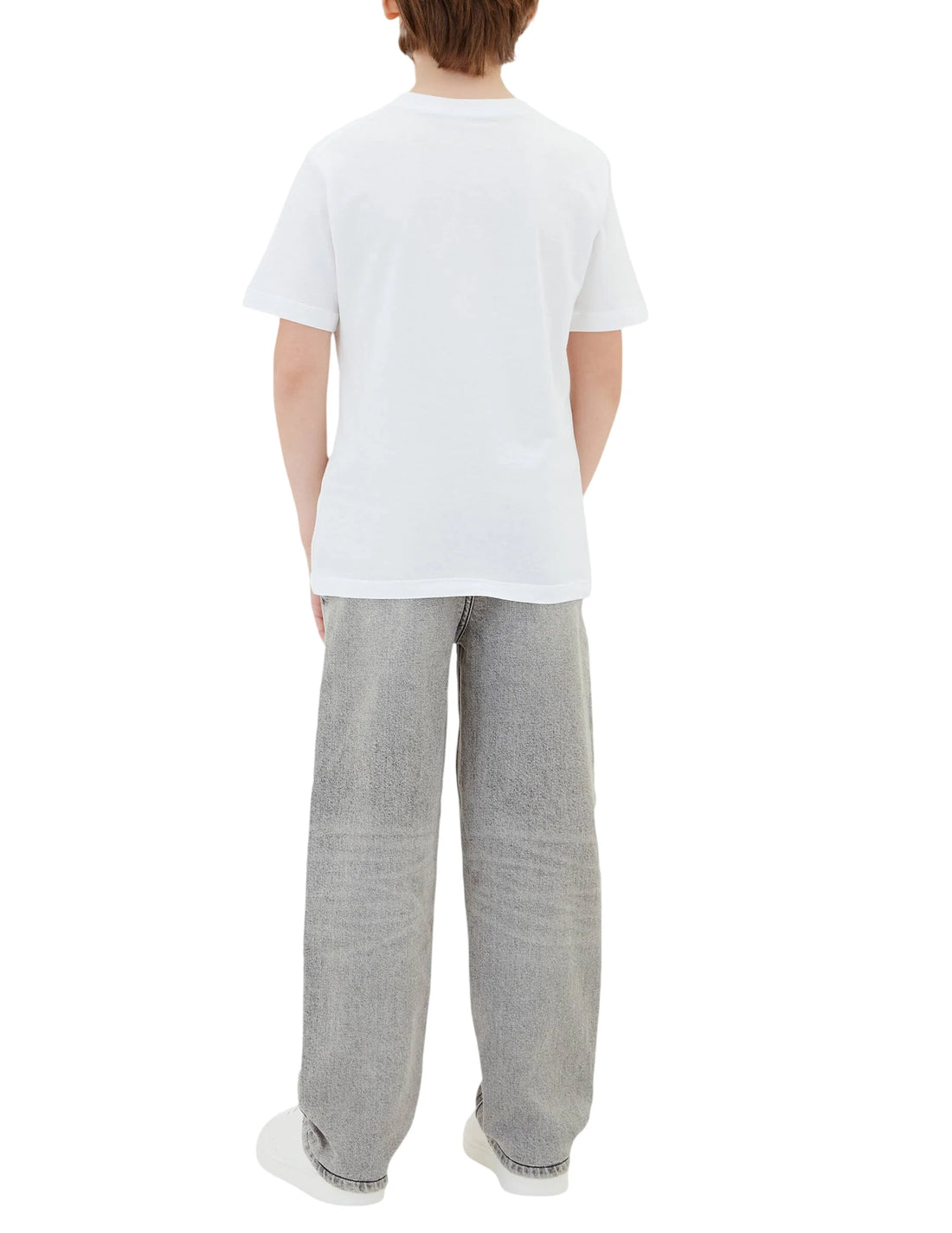 Calvin Klein Jeans jeans bambino Barrel lavaggio grigio