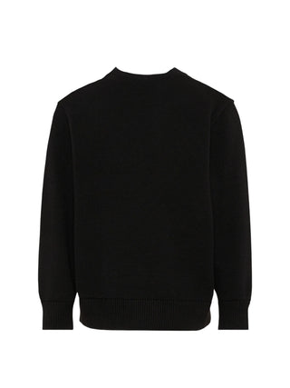 Calvin Klein Jeans cardigan bambino Varsity con logo nero