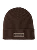 rib cotton beanie