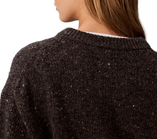 Calvin Klein Jeans maglia donna misto lana e alpaca grigio LV047H332G STN Calvin Klein Jeans