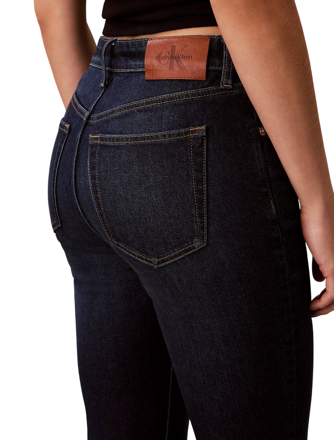 Calvin Klein Jeans jeans flare donna Skinny Boot lavaggio blu