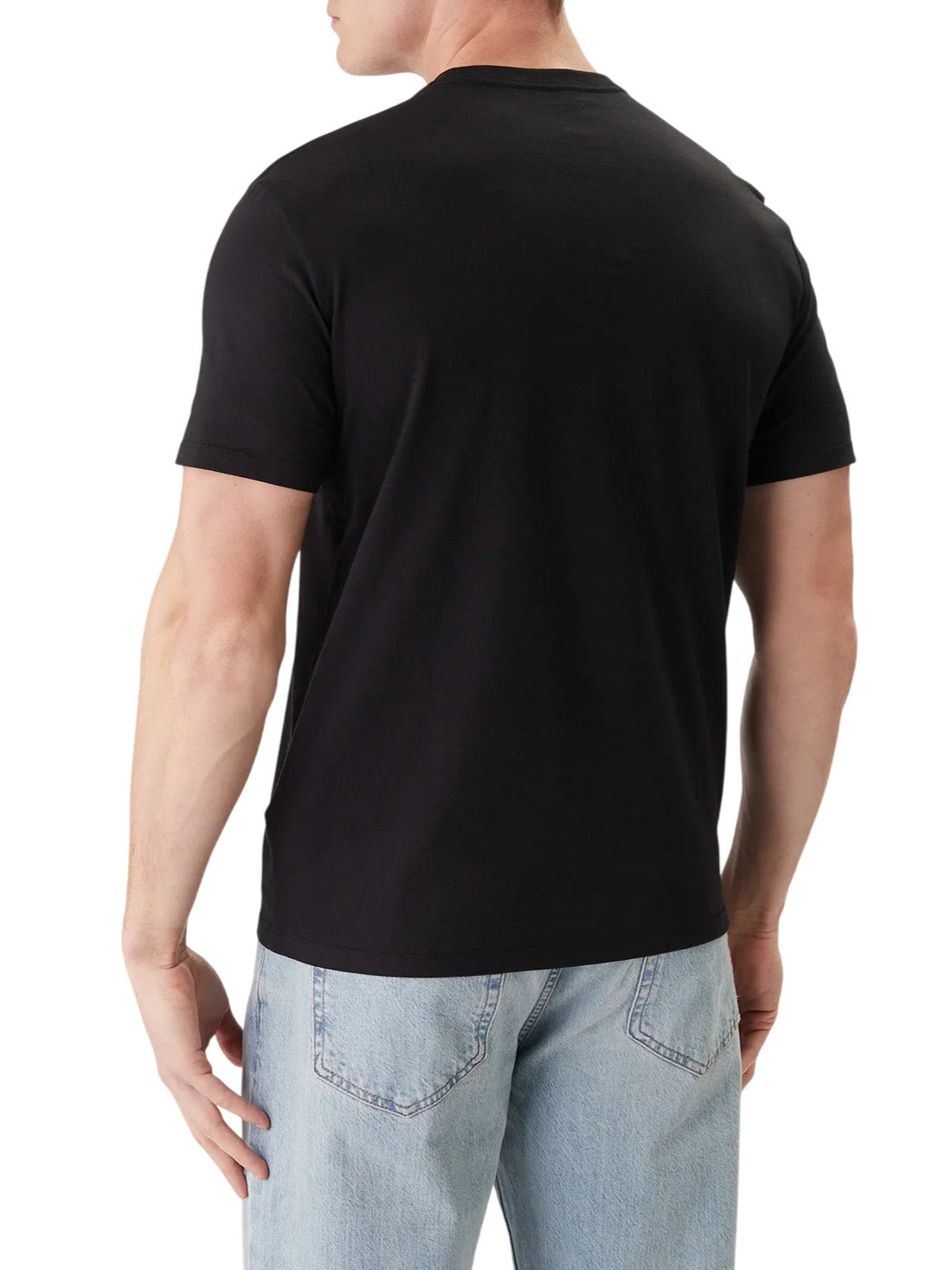 Calvin Klein Jeans T-shirt manica corta con logo uomo nero