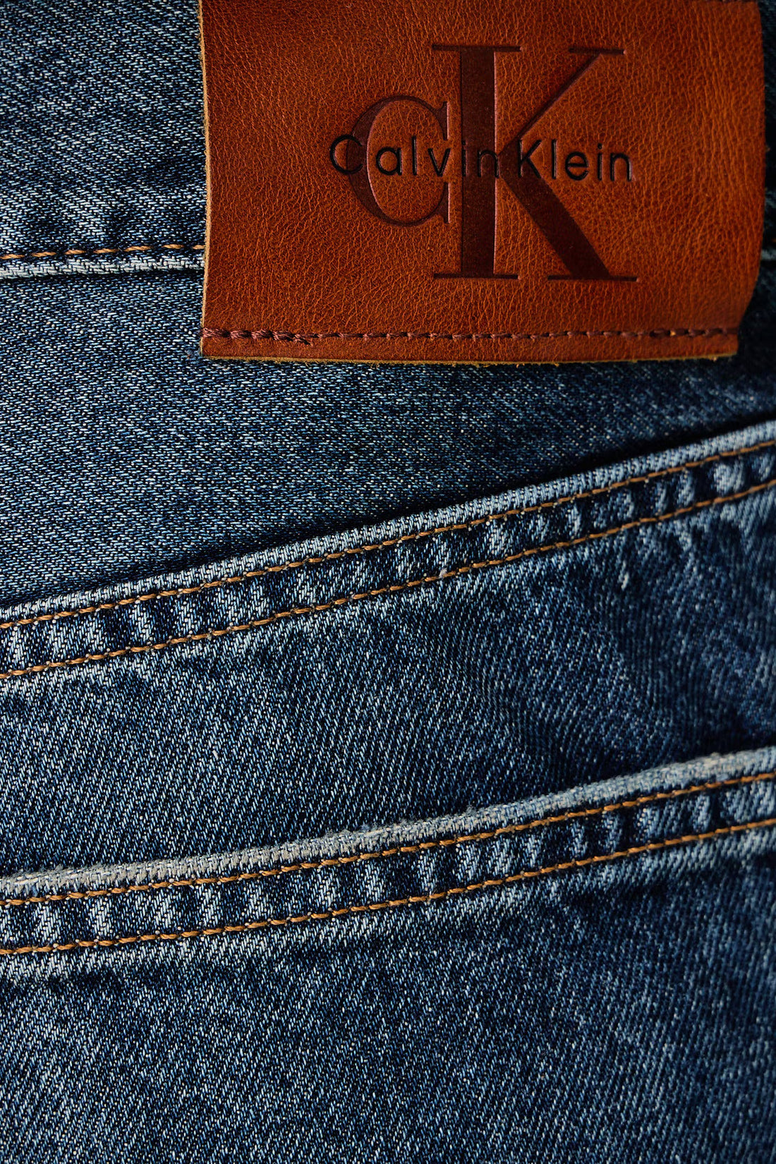 Calvin Klein Jeans jeans uomo Baggy Tidal in denim lavaggio medio