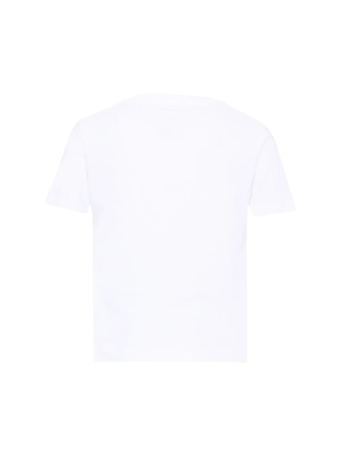 Calvin Klein Jeans T-shirt bambino unisex manica corta bianco