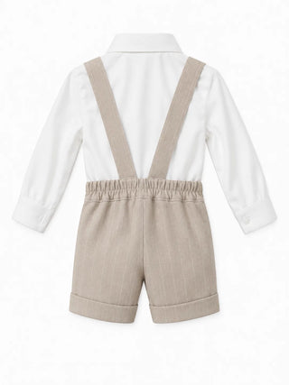 4 pz cardigan camicia papillon pantaloni gessati MN408696-5004 23 COLORICHIARI
