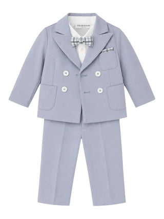 5pz giacca doppiopetto camicia papillon pantaloni pochette MN508735-4988 51 COLORICHIARI 