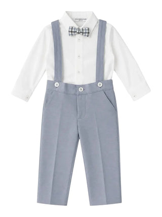 5pz giacca doppiopetto camicia papillon pantaloni pochette MN508735-4988 51 COLORICHIARI 