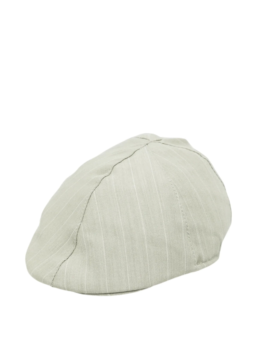 Colori Chiari cappello neonato in fantasia gessata verde