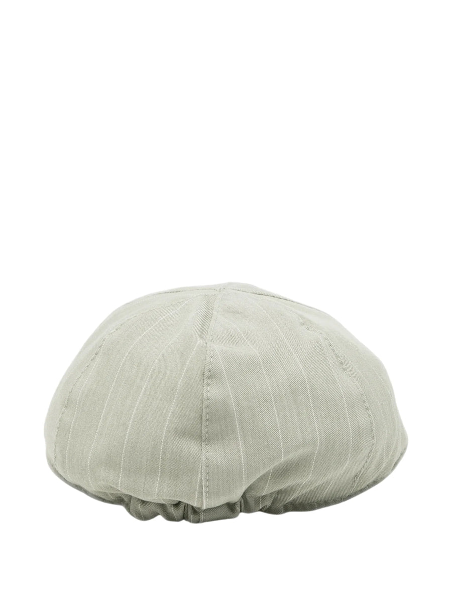 Colori Chiari cappello neonato in fantasia gessata verde