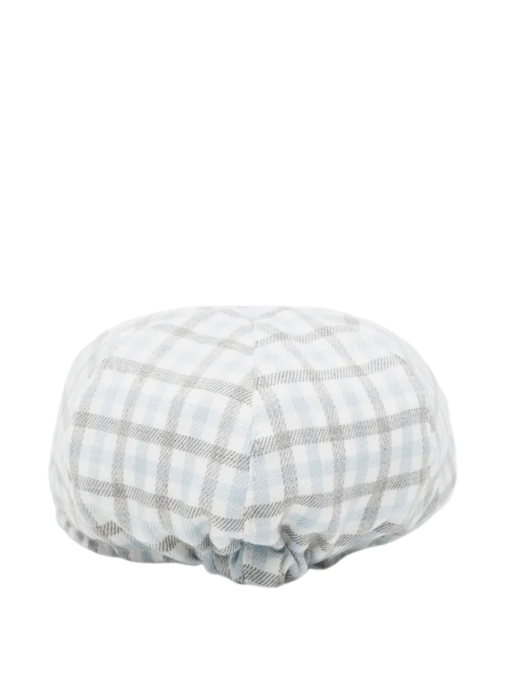 Colori Chiari cappello neonato in fantasia check celeste