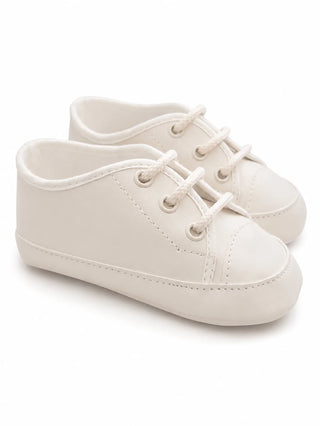 Colori Chiari scarpette neonato in ecopelle panna MN958671-1613 21 COLORICHIARI