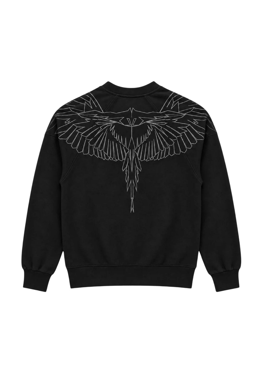 County of Milan felpa donna con stampa iconica glitter nero