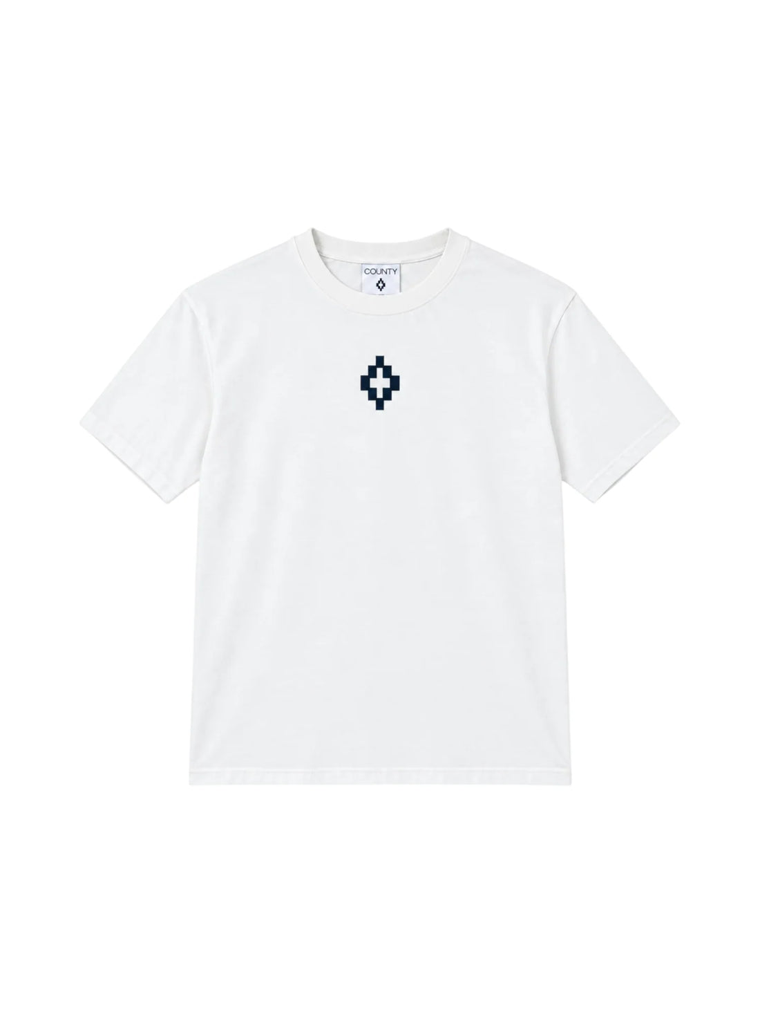County of Milan T-shirt uomo manica corta panna