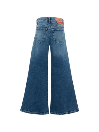 Diesel jeans a zampa bambina lavaggio blu medio J00816-KXBU3 K01 DIESEL