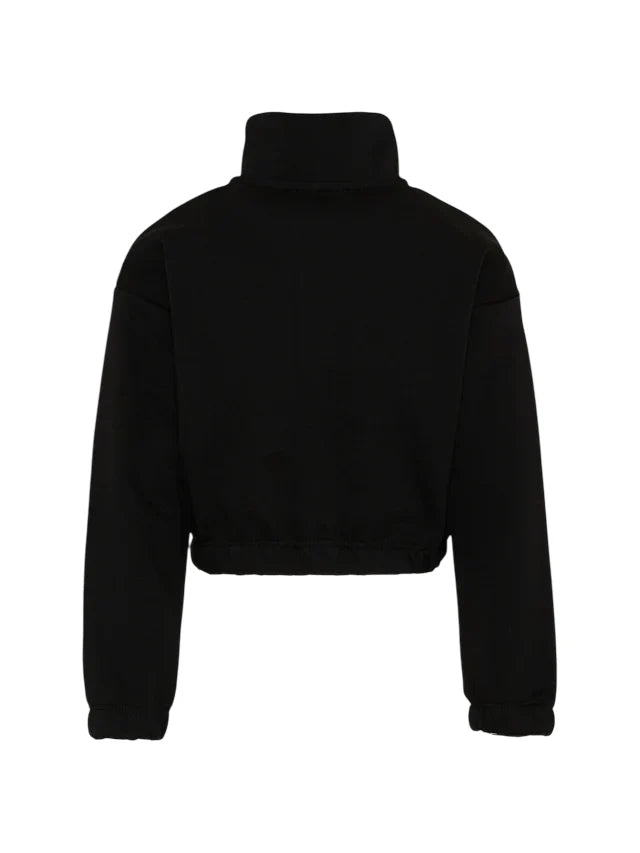 Diesel giacca bambina in felpa Salila con zip nero J02916-KYAZ3 K900 DIESEL 