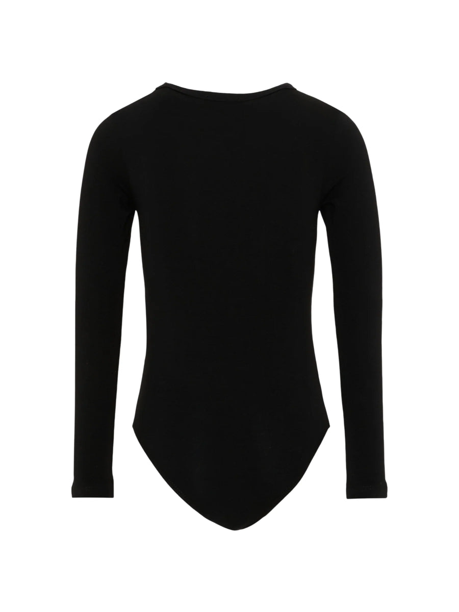 Diesel body manica lunga bambina con logo nero J02929-KYA0L K900 DIESEL