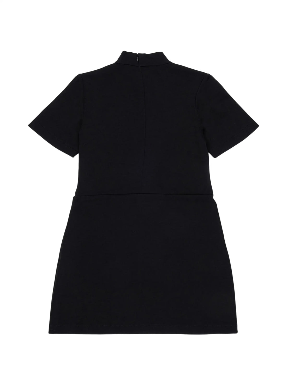 Diesel abito corto bambina con cut out nero