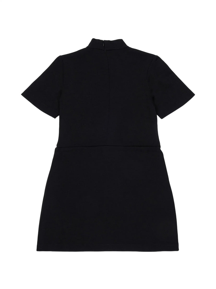 Diesel abito corto bambina con cut out nero J03041-KYATE K900 DIESEL 