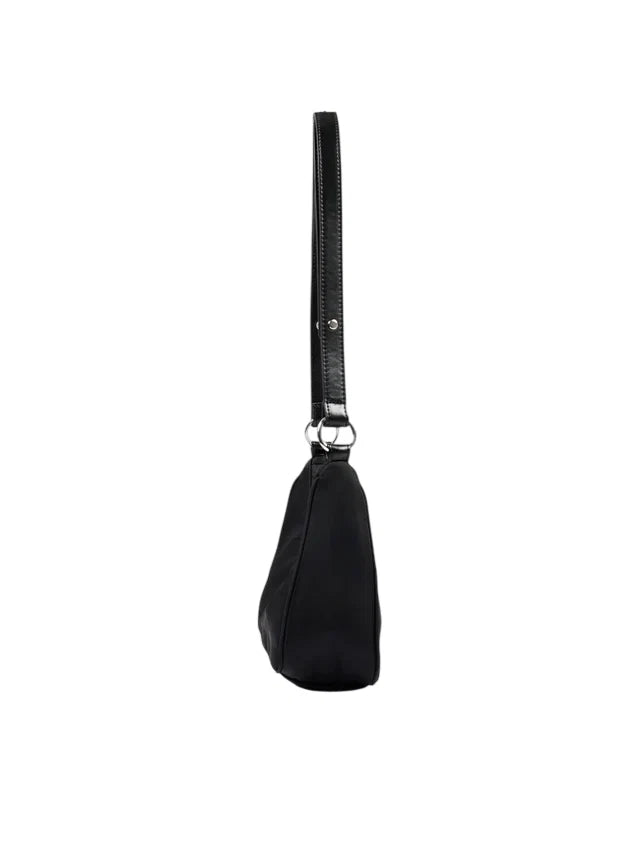 Diesel borsa a spalla in nylon con logo Wunsy nero
