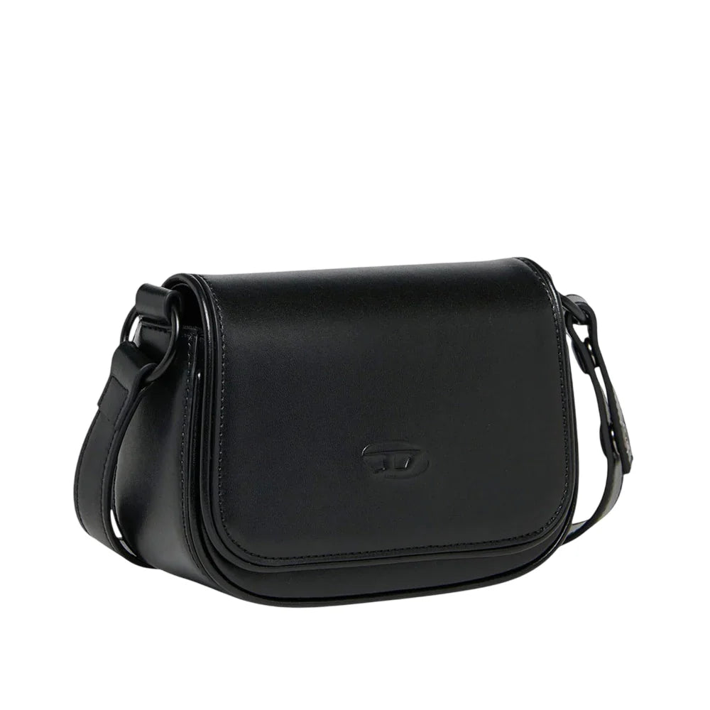 Diesel borsa a tracolla bambina in ecopelle nero